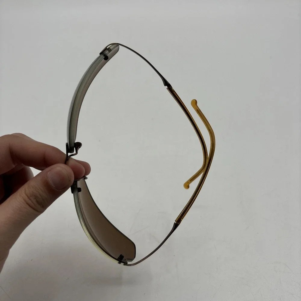Maui Jim Big Beach MJ 518-21 Titanium Flex Polarized Lenses VTG